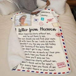 For Every Time You Think Of Me I'm Right There In Your Heart - Memorial Personalized Custom Blanket - Upload Image, Sympathy Gift, Christmas Gift For Family Members -Pawfect House Store 6.THUMBNAIL04 d34b3d05 40ef 4c5d 9979 e4904c067436
