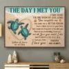 I'll Love You Until I Die - Personalized Horizontal Poster - Gift For Couples, Husband Wife