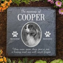 Dog Memorial Gifts For Loss Of Dog, Pet Loss Gifts, Pet Memorial Stones, Pet Memorial Gifts, Cemetery Decorations For Grave, Cat Memorial Gifts, Gifts For Cat Lovers, Dog Memorial Stone