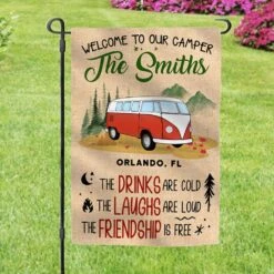 Welcome To Our Camper - Personalized Flag -Pawfect House Store 6.THUMBNAIL2 d7cd99e3 5338 4f9b 89c7 8b0b8ce78c88