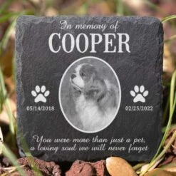 Dog Memorial Gifts For Loss Of Dog, Pet Loss Gifts, Pet Memorial Stones, Pet Memorial Gifts, Cemetery Decorations For Grave, Cat Memorial Gifts, Gifts For Cat Lovers, Dog Memorial Stone -Pawfect House Store 6.THUMBNAIL2 f712be5d f860 407c b969 83d491460df0