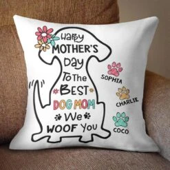 The World's Best Dog Mom - Personalized Pillow (Insert Included) -Pawfect House Store 6.THUMBNAIL3 bd7d5a57 c1ee 44de 914e fa1b2bca7696
