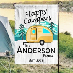 Happy Campers - Personalized Flag 11 Happy Campers - Personalized Flag -Pawfect House Store 6.THUMNAIL2 597d7858 65d6 4051 ab88 31e0012d23a2