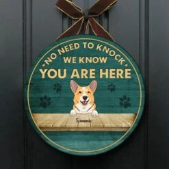 No Need To Knock - Funny Personalized Dog Door Sign -Pawfect House Store 6.THumbnail1 8fdbe207 198e 40e7 8546 b2d5d7283a33