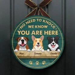 No Need To Knock - Funny Personalized Dog Door Sign -Pawfect House Store 6.THumbnail2 c865e0d1 4e4f 45e5 b6a8 9b34d2cc34f9