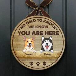 No Need To Knock - Funny Personalized Dog Door Sign -Pawfect House Store 6.THumbnail3 6a1d667b 00c7 4bf8 b08c 96e9501fa1dd