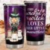 This Wicked Witch Loves Her Little Meowsters - Personalized Witch Tumbler - Gift For Witches, Gift For Yourself, Gift For Pet Lovers, Halloween Gift