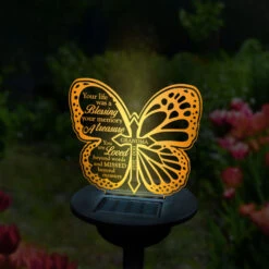 Your Life Was A Blessing - Personalized Memorial Garden Solar Light - Memorial Gift, Sympathy Gift -Pawfect House Store 6.Thumb1 b928b646 ab99 4ee5 9f4a c5a14eaad6ac