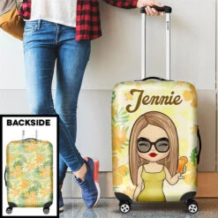 Chibi Summer Floral - Personalized Luggage Cover - Gift For Bestie -Pawfect House Store 6.Thumb3 05c1af9a ea58 4ae1 adcb 9ebfc5f5df6e