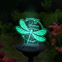I Am Always With You - Personalized Memorial Garden Solar Light - Memorial Gift, Sympathy Gift -Pawfect House Store 6.Thumb3 8688c352 ce8c 4935 967f 73f9291c84ce