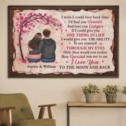 You Are So Special To Me, I Love You To The Moon And Back - Gift For Couples, Personalized Horizontal Poster -Pawfect House Store 6.Thumbnail 4 e8d3541a f94c 4f0e b3d5 a8822dfaa81b