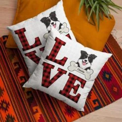 Love Dog - Funny Personalized Dog Pillow (Insert Included)