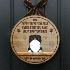 Every Bag You Shake We'll Be Watching You - Funny Personalized Cat Door Sign -Pawfect House Store 6.Thumbnail1 c8e2adca f055 4889 915c d6fd28fe0781
