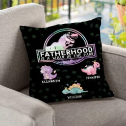 Gift For Dad - Fatherhood Is A Walk In The Park - Personalized Pillow (Insert Included) -Pawfect House Store 6.Thumbnail2 b8b46acd 8260 46f5 bc35 85e8ccae8ef9