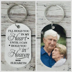 My Soul Knows You Are At Peace - Upload Family Photo - Personalized Keychain -Pawfect House Store 6.Thumbnail3 25be1882 d03f 43c2 b998 277696442cb8