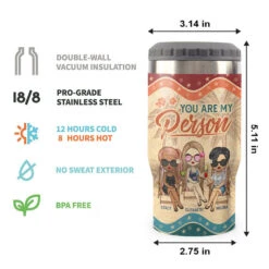 We Go Together Like Drunk And Disorderly - Personalized Can Cooler - Gift For Bestie -Pawfect House Store 6.Thumbnail3 580f72fb b0c3 4508 88a5 ff71f1d02846