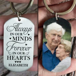 My Soul Knows You Are At Peace - Upload Family Photo - Personalized Keychain -Pawfect House Store 6.Thumbnail4 d4995777 57a3 4639 90fd 8b7a3ca6d484
