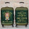 Lose Your Mind Find Your Soul - Gift For Bestie, Personalized Luggage Cover