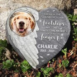 Sweet Memories Of Your Linger On - Personalized Memorial Stone, Pet Grave Marker - Upload Image, Memorial Gift, Sympathy Gift -Pawfect House Store 6.thumb2 3f5c05c9 9727 4f25 9e42 badf6b6e9ef8