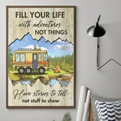 Fill Your Life With Adventures Not Things - Personalized Vertical Poster -Pawfect House Store 6.thumb4 168d6c9c c975 4b99 985a 8e912c4a29af