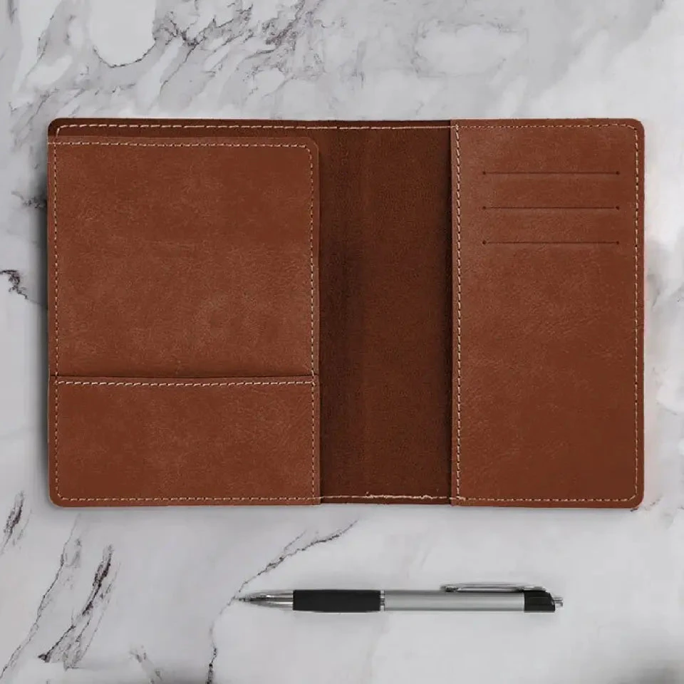 Collect Moments Not Things - Travel Personalized Custom Passport Cover, Passport Holder - Holiday Vacation Gift, Gift For Adventure Travel Lovers 2 Collect Moments Not Things - Travel Personalized Custom Passport Cover, Passport Holder - Holiday Vacation Gift, Gift For Adventure Travel Lovers - Image 2