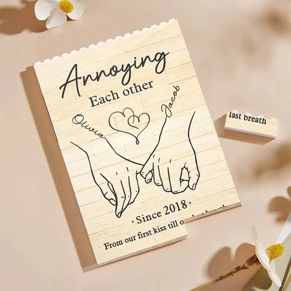 We Have A Forever Type Of Love - Couple Personalized Custom Vertical Rectangle Shaped Building Brick Blocks - Gift For Husband Wife, Anniversary 3 We Have A Forever Type Of Love - Couple Personalized Custom Vertical Rectangle Shaped Building Brick Blocks - Gift For Husband Wife, Anniversary - Image 3