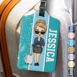 Discover, Dream, Explore - Travel Personalized Custom Luggage Tag - Holiday Vacation Gift, Gift For Adventure Travel Lovers 7 Discover, Dream, Explore - Travel Personalized Custom Luggage Tag - Holiday Vacation Gift, Gift For Adventure Travel Lovers -Pawfect House Store 65e7e27391c66