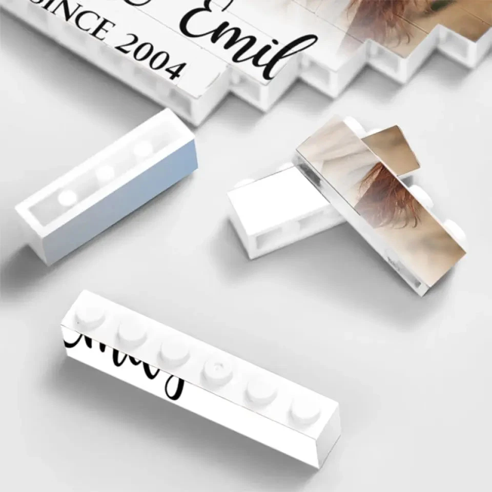 Custom Photo Give Me Your Forever - Couple Personalized Custom Horizontal & Vertical Rectangle Shaped Building Brick Blocks - Gift For Husband Wife, Anniversary 8 Custom Photo Give Me Your Forever - Couple Personalized Custom Horizontal & Vertical Rectangle Shaped Building Brick Blocks - Gift For Husband Wife, Anniversary - Image 8