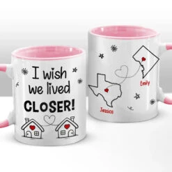 Friendship Is A Pretty Full-time Occupation - Bestie Personalized Custom Accent Mug - Gift For Best Friends, BFF, Sisters -Pawfect House Store 65eac7b47392e