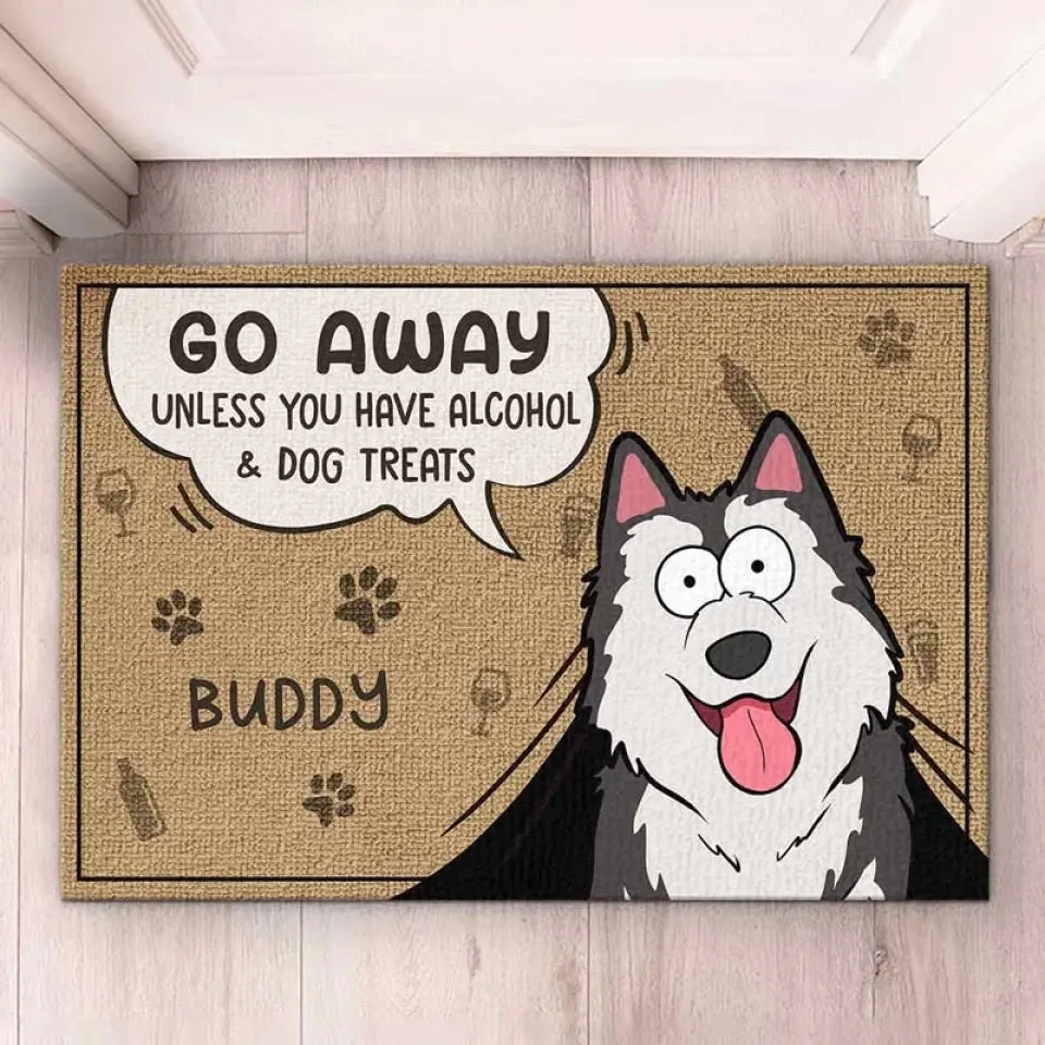 We Rule The House - Dog & Cat Personalized Custom Home Decor Decorative Mat - House Warming Gift For Pet Lovers, Pet Owners 3 We Rule The House - Dog & Cat Personalized Custom Home Decor Decorative Mat - House Warming Gift For Pet Lovers, Pet Owners - Image 3