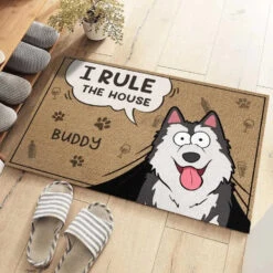 We Rule The House - Dog & Cat Personalized Custom Home Decor Decorative Mat - House Warming Gift For Pet Lovers, Pet Owners 18 We Rule The House - Dog & Cat Personalized Custom Home Decor Decorative Mat - House Warming Gift For Pet Lovers, Pet Owners -Pawfect House Store 65eea9c02c7d7