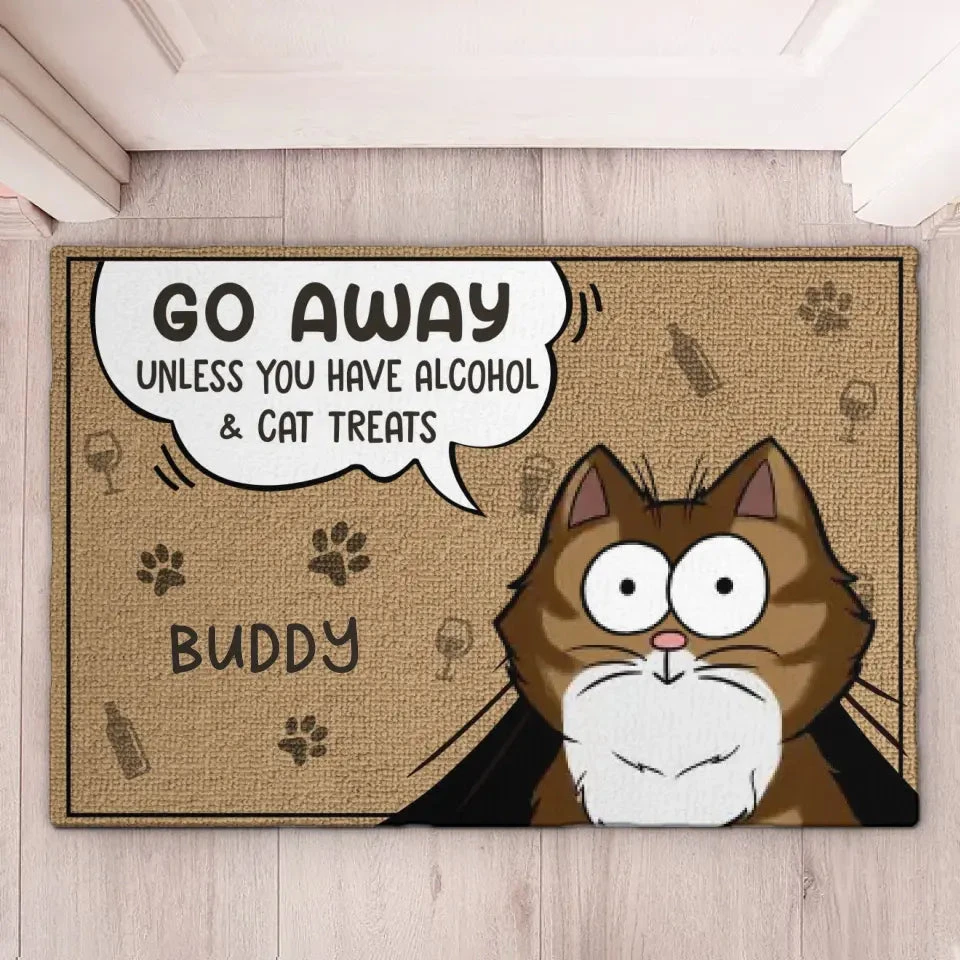 We Rule The House - Dog & Cat Personalized Custom Home Decor Decorative Mat - House Warming Gift For Pet Lovers, Pet Owners 1 We Rule The House - Dog & Cat Personalized Custom Home Decor Decorative Mat - House Warming Gift For Pet Lovers, Pet Owners