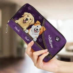 A Dog Loves You More - Dog & Cat Personalized Custom Leather Long Wallet - Gift For Pet Owners, Pet Lovers 9 A Dog Loves You More - Dog & Cat Personalized Custom Leather Long Wallet - Gift For Pet Owners, Pet Lovers -Pawfect House Store 65f26f21f3d23