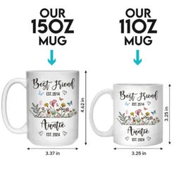 From Bestie To Auntie - Bestie Personalized Custom Mug - Gift For Best Friends, BFF, Sisters 9 From Bestie To Auntie - Bestie Personalized Custom Mug - Gift For Best Friends, BFF, Sisters -Pawfect House Store 65f7b25495ae4