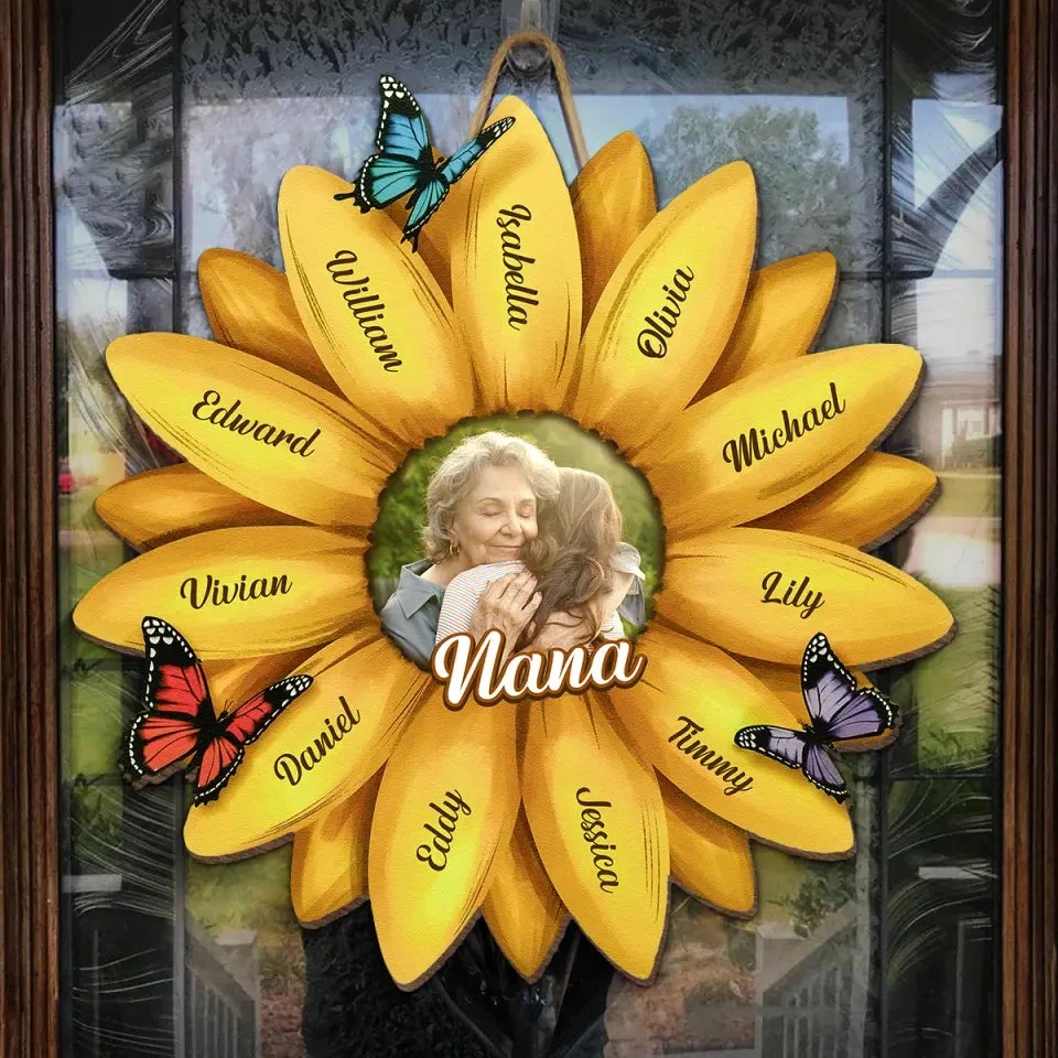 Custom Photo The World Best Nana - Family Personalized Custom Home Decor Wood Sign - House Warming Gift For Mom, Grandma 5 Custom Photo The World Best Nana - Family Personalized Custom Home Decor Wood Sign - House Warming Gift For Mom, Grandma - Image 5