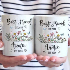 From Bestie To Auntie - Bestie Personalized Custom Mug - Gift For Best Friends, BFF, Sisters 7 From Bestie To Auntie - Bestie Personalized Custom Mug - Gift For Best Friends, BFF, Sisters -Pawfect House Store 65f93b3156758