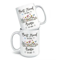From Bestie To Auntie - Bestie Personalized Custom Mug - Gift For Best Friends, BFF, Sisters 8 From Bestie To Auntie - Bestie Personalized Custom Mug - Gift For Best Friends, BFF, Sisters -Pawfect House Store 65f93b328bd9e