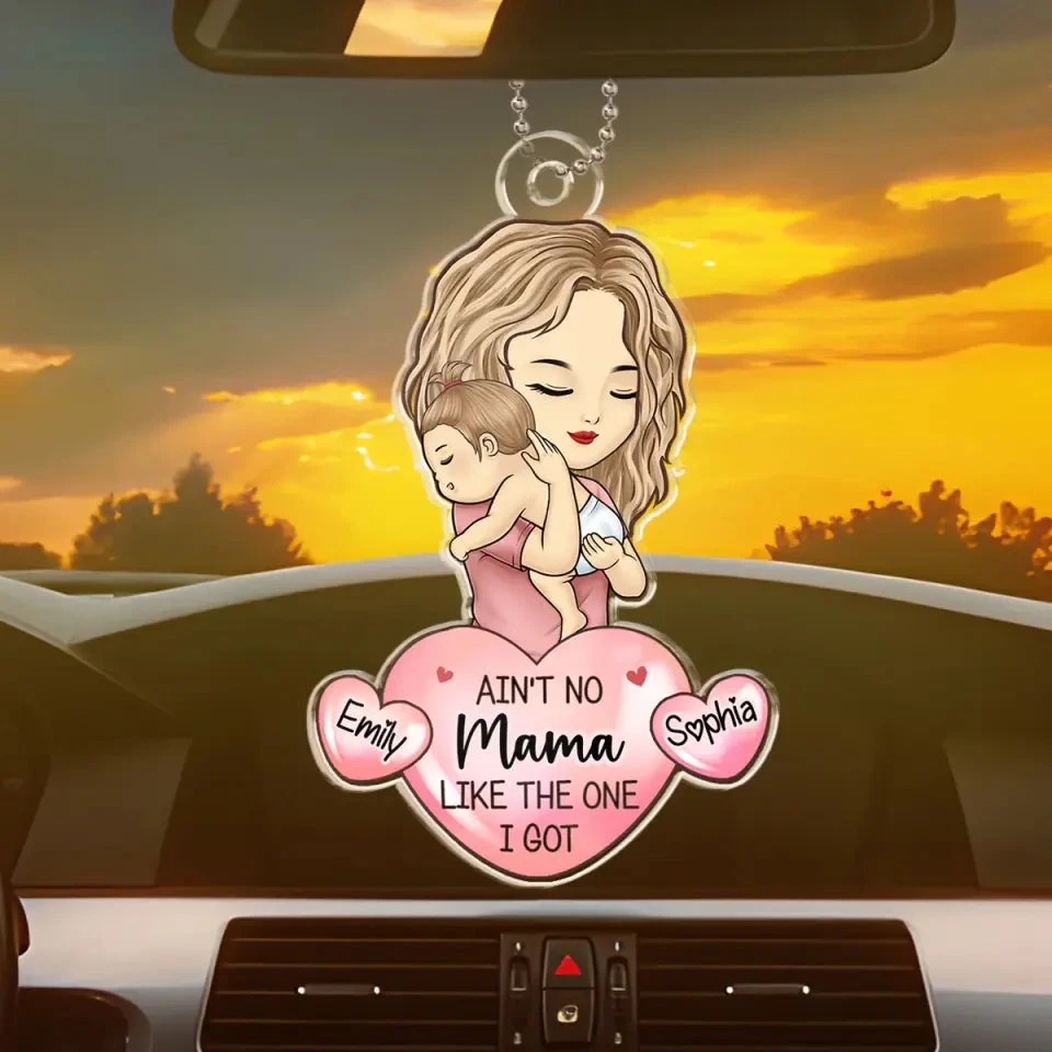 You're Doing A Great Job - Family Personalized Custom Car Ornament - Acrylic Custom Shaped - Gift For Mom, Grandma 3 You're Doing A Great Job - Family Personalized Custom Car Ornament - Acrylic Custom Shaped - Gift For Mom, Grandma - Image 3