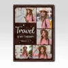 Custom Photo Catch Flights, Not Feelings - Travel Personalized Custom Passport Cover, Passport Holder - Holiday Vacation Gift, Gift For Adventure Travel Lovers