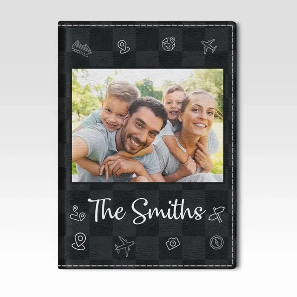 Custom Photo Ideal Travel Companions Are My Family - Travel Personalized Custom Passport Cover, Passport Holder - Holiday Vacation Gift, Gift For Adventure Travel Lovers 4 Custom Photo Ideal Travel Companions Are My Family - Travel Personalized Custom Passport Cover, Passport Holder - Holiday Vacation Gift, Gift For Adventure Travel Lovers - Image 4