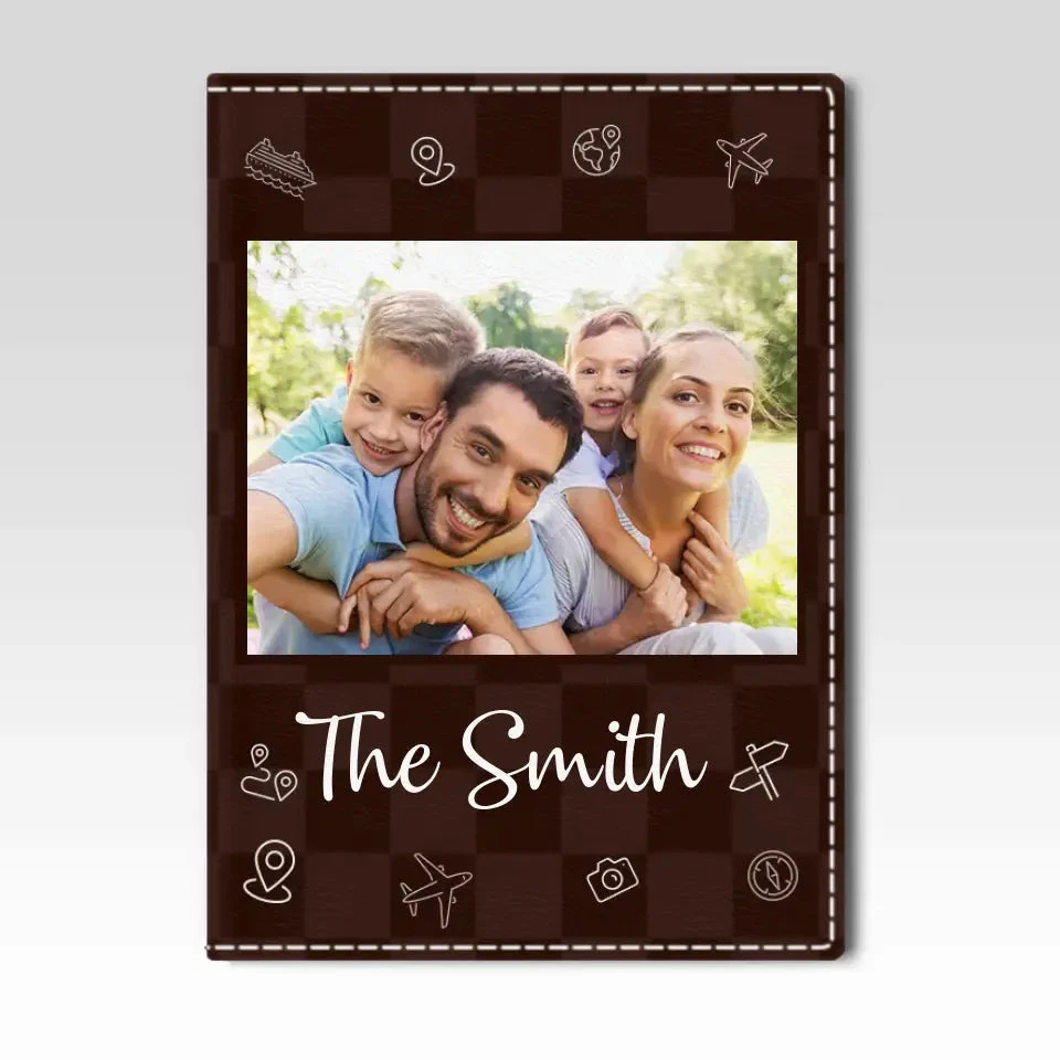 Custom Photo Ideal Travel Companions Are My Family - Travel Personalized Custom Passport Cover, Passport Holder - Holiday Vacation Gift, Gift For Adventure Travel Lovers 1 Custom Photo Ideal Travel Companions Are My Family - Travel Personalized Custom Passport Cover, Passport Holder - Holiday Vacation Gift, Gift For Adventure Travel Lovers