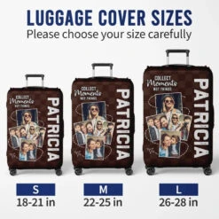 Custom Photo If Not Now Then When - Travel Personalized Custom Luggage Cover - Holiday Vacation Gift, Gift For Adventure Travel Lovers -Pawfect House Store 65fba76bd4ca3