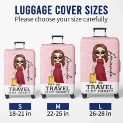 Collect Moments, Not Things - Travel Personalized Custom Luggage Cover - Holiday Vacation Gift, Gift For Adventure Travel Lovers 11 Collect Moments, Not Things - Travel Personalized Custom Luggage Cover - Holiday Vacation Gift, Gift For Adventure Travel Lovers -Pawfect House Store 65fd41d621591