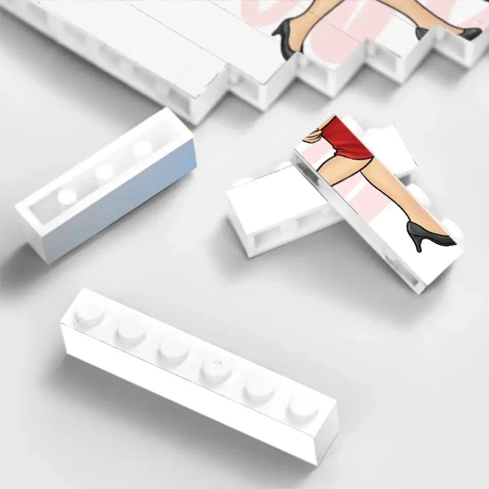 I Love You Forever - Couple Personalized Custom Vertical Rectangle Shaped Building Brick Blocks - Gift For Husband Wife, Anniversary 4 I Love You Forever - Couple Personalized Custom Vertical Rectangle Shaped Building Brick Blocks - Gift For Husband Wife, Anniversary - Image 4