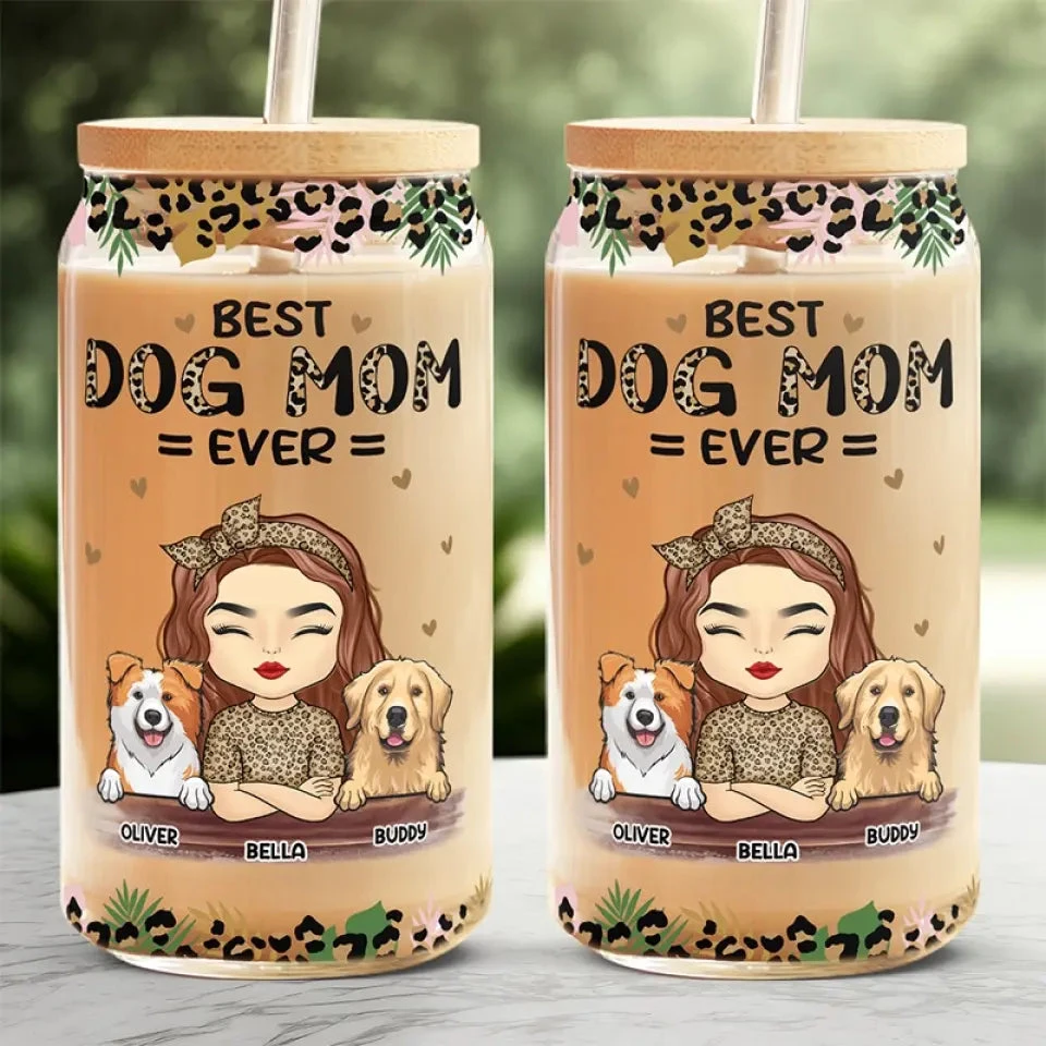 You Are The Best Cat Mom Ever - Dog & Cat Personalized Custom Glass Cup, Iced Coffee Cup - Mother's Day, Gift For Pet Owners, Pet Lovers 3 You Are The Best Cat Mom Ever - Dog & Cat Personalized Custom Glass Cup, Iced Coffee Cup - Mother's Day, Gift For Pet Owners, Pet Lovers - Image 3