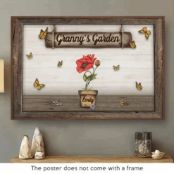 Mom Knows A Lot But Grandma Knows Everything - Family Personalized Custom Horizontal Poster - Mother's Day, Gift For Grandma 6 Mom Knows A Lot But Grandma Knows Everything - Family Personalized Custom Horizontal Poster - Mother's Day, Gift For Grandma -Pawfect House Store 660a936939042