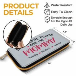 My Favourite People Call Me Grandma - Family Personalized Custom Leather Long Wallet - Mother's Day, Gift For Mom, Grandma 11 My Favourite People Call Me Grandma - Family Personalized Custom Leather Long Wallet - Mother's Day, Gift For Mom, Grandma -Pawfect House Store 660fa678a7870