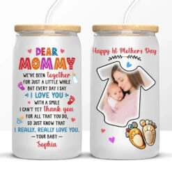 Custom Photo I Love You With A Smile - Family Personalized Custom Glass Cup, Iced Coffee Cup - Mother's Day, Baby Shower Gift, Gift For First Mom 13 Custom Photo I Love You With A Smile - Family Personalized Custom Glass Cup, Iced Coffee Cup - Mother's Day, Baby Shower Gift, Gift For First Mom -Pawfect House Store 66160f4ca6dfa
