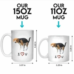 We Make Eye Contact - Dog & Cat Personalized Custom Mug - Mother's Day, Gift For Pet Owners, Pet Lovers -Pawfect House Store 6620fcb053e96