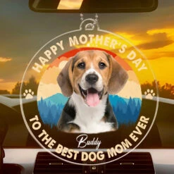Custom Photo To The Best Dog Mom Ever - Dog & Cat Personalized Custom Car Ornament - Acrylic Custom Shaped - Mother's Day, Gift For Pet Owners, Pet Lovers 6 Custom Photo To The Best Dog Mom Ever - Dog & Cat Personalized Custom Car Ornament - Acrylic Custom Shaped - Mother's Day, Gift For Pet Owners, Pet Lovers -Pawfect House Store 66223723e6981